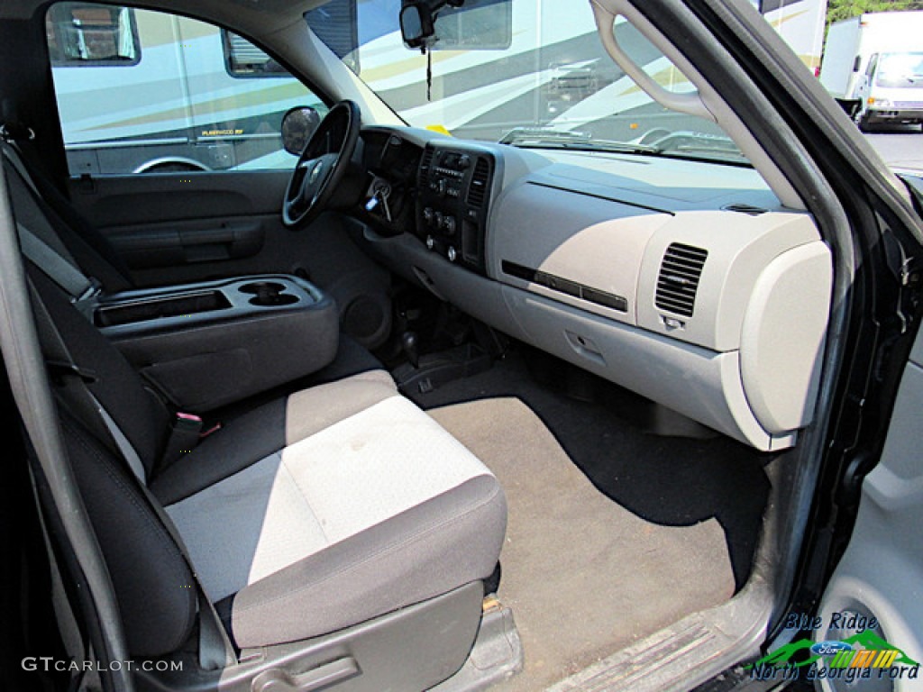 2008 Silverado 1500 LS Regular Cab 4x4 - Black / Dark Titanium photo #13