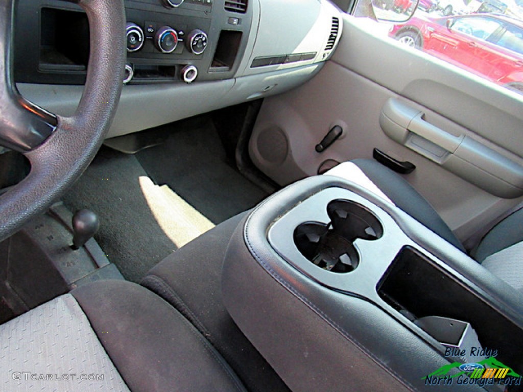 2008 Silverado 1500 LS Regular Cab 4x4 - Black / Dark Titanium photo #21