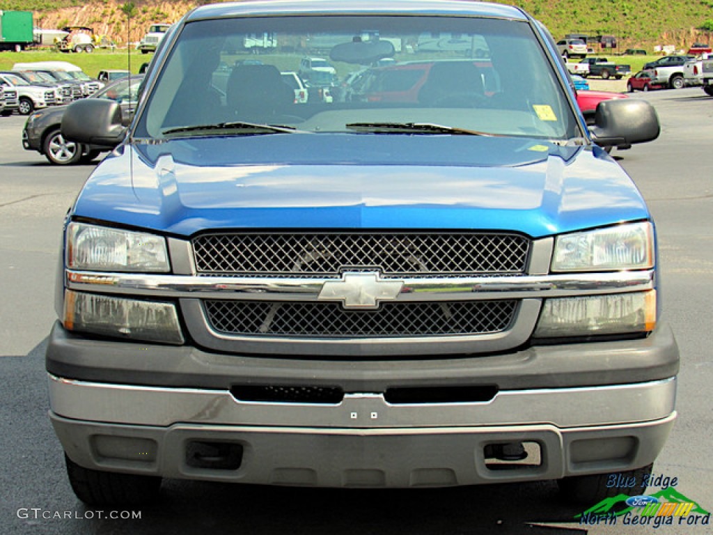 2003 Silverado 1500 Extended Cab - Arrival Blue Metallic / Dark Charcoal photo #4