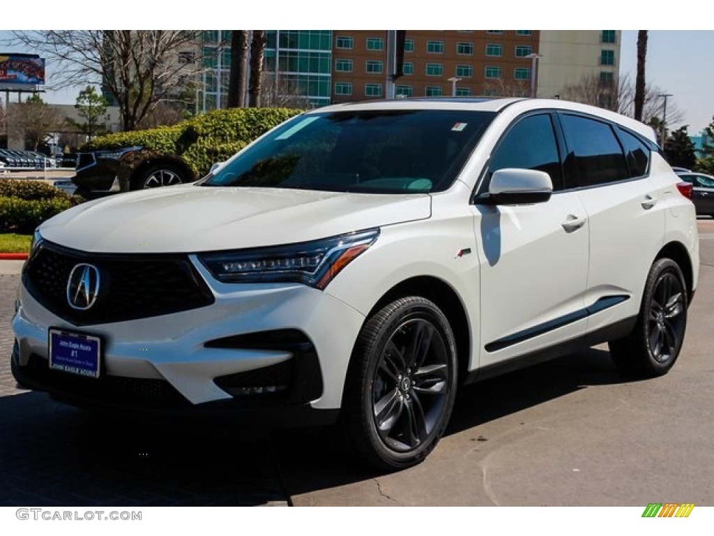 Lunar Silver Metallic 2020 Acura RDX A-Spec AWD Exterior Photo #134120519