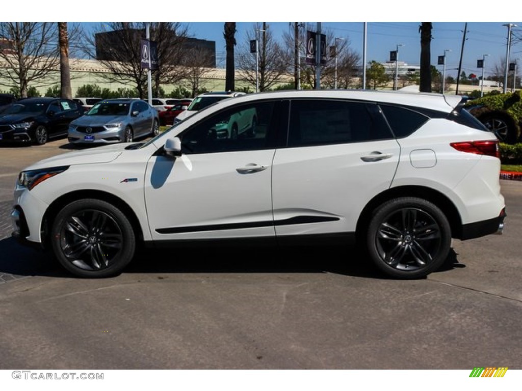Lunar Silver Metallic 2020 Acura RDX A-Spec AWD Exterior Photo #134120525
