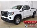 2019 Summit White GMC Sierra 1500 Double Cab 4WD  photo #1