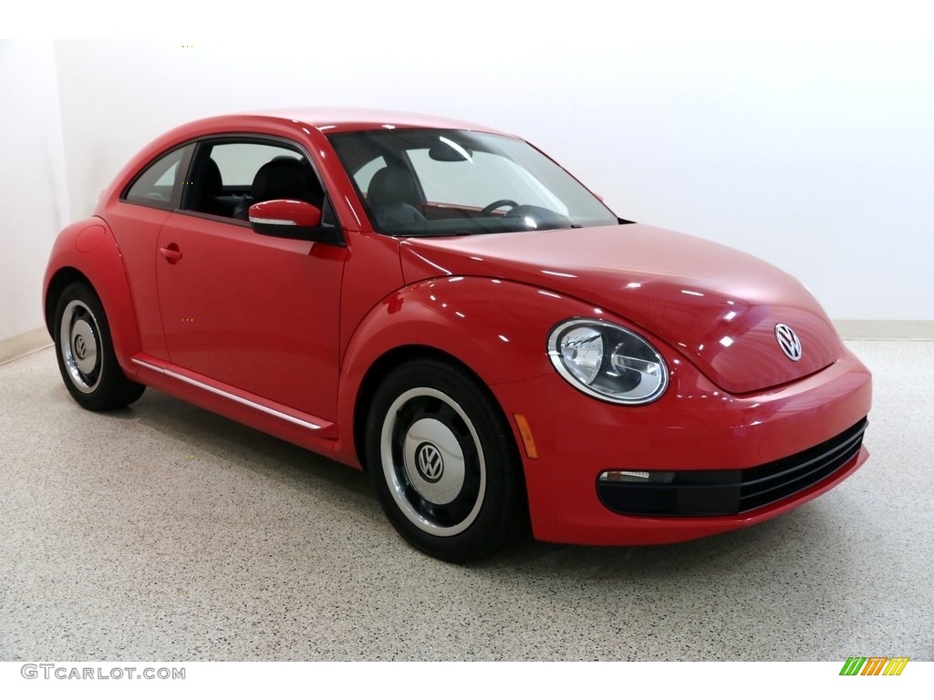 2012 Beetle 2.5L - Tornado Red / Titan Black photo #1