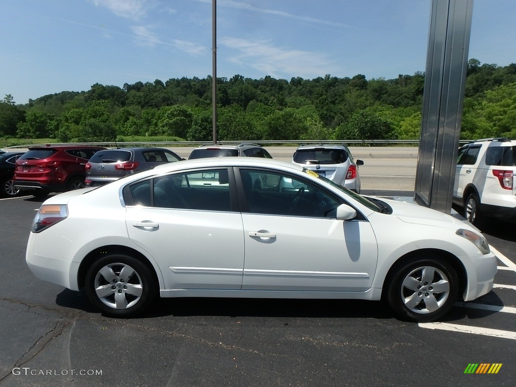 2007 Altima 2.5 S - Winter Frost Pearl / Charcoal photo #5