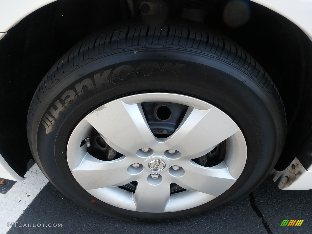 2007 Altima 2.5 S - Winter Frost Pearl / Charcoal photo #14