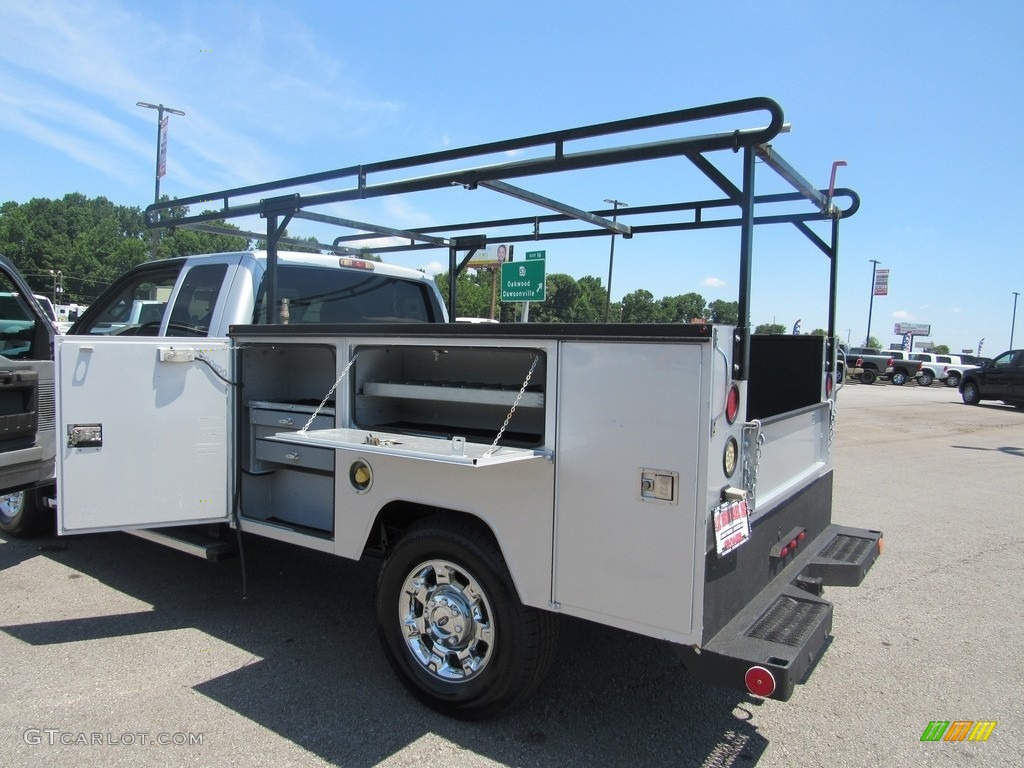 2012 F250 Super Duty XLT SuperCab 4x4 - Ingot Silver Metallic / Steel photo #15