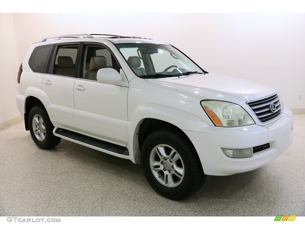 2006 GX 470 - Blizzard White Pearl / Ivory photo #1