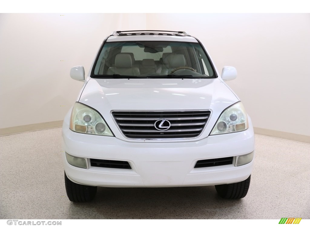 2006 GX 470 - Blizzard White Pearl / Ivory photo #2