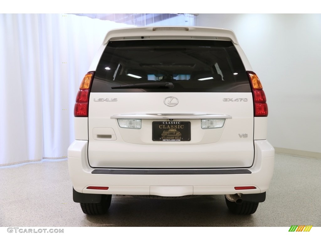 2006 GX 470 - Blizzard White Pearl / Ivory photo #25