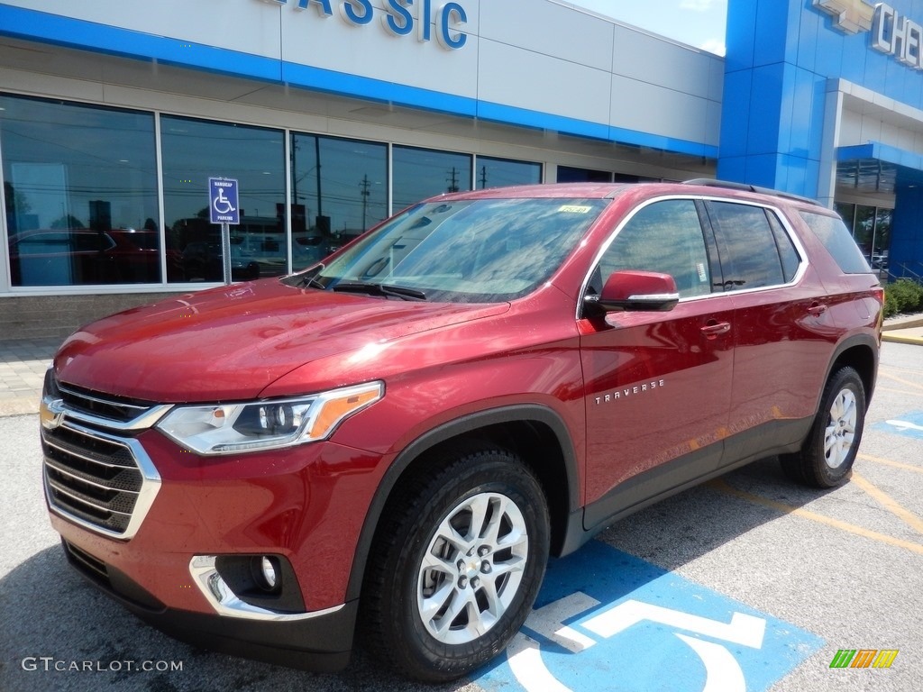 2019 Traverse LT AWD - Cajun Red Tintcoat / Jet Black photo #1