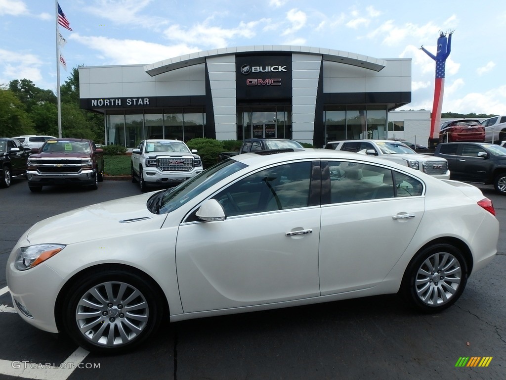 2013 Regal Turbo - White Diamond Tricoat / Cashmere photo #1