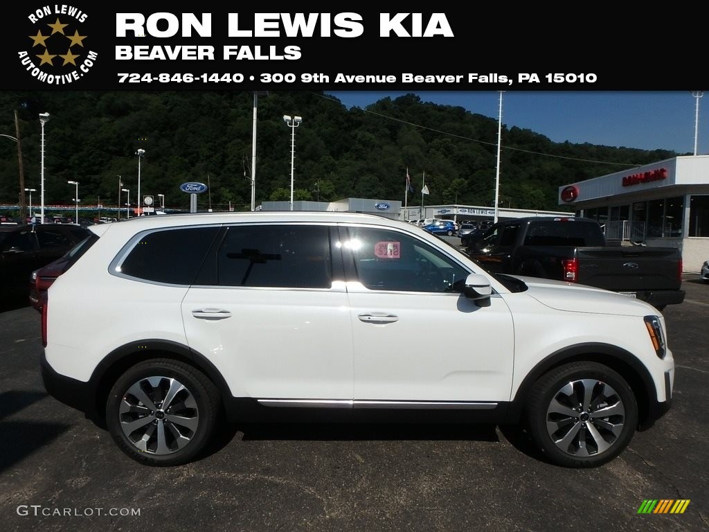 2020 Telluride S AWD - Snow White Pearl / Black photo #1