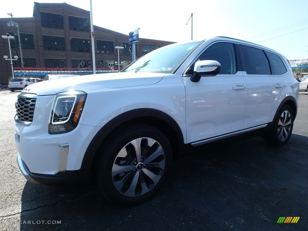 2020 Telluride S AWD - Snow White Pearl / Black photo #7