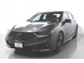 Modern Steel Metallic 2018 Acura TLX V6 A-Spec Sedan