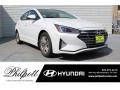 2020 Quartz White Pearl Hyundai Elantra SEL  photo #1