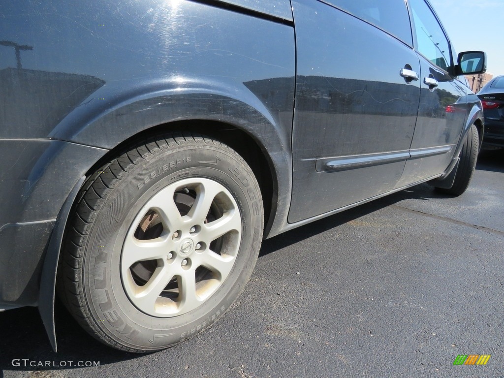 2008 Quest 3.5 S - Galaxy Black Metallic / Gray photo #13
