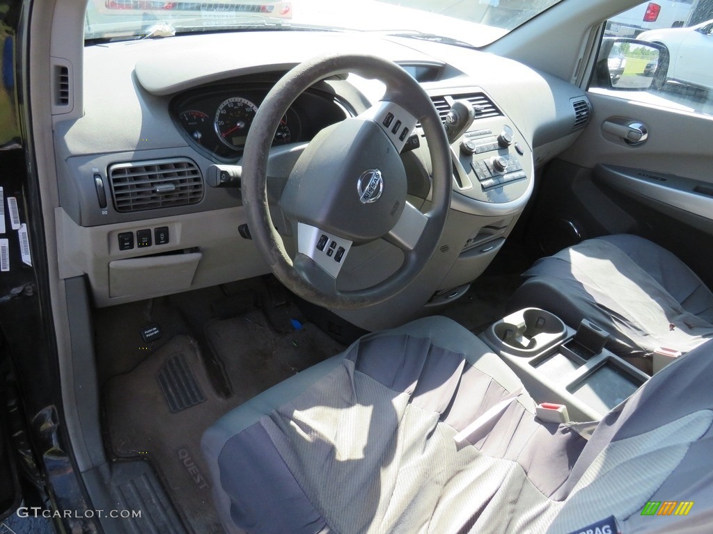 2008 Quest 3.5 S - Galaxy Black Metallic / Gray photo #18