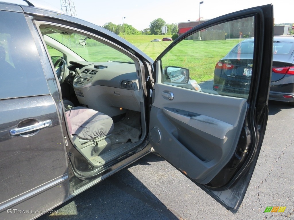 2008 Quest 3.5 S - Galaxy Black Metallic / Gray photo #22