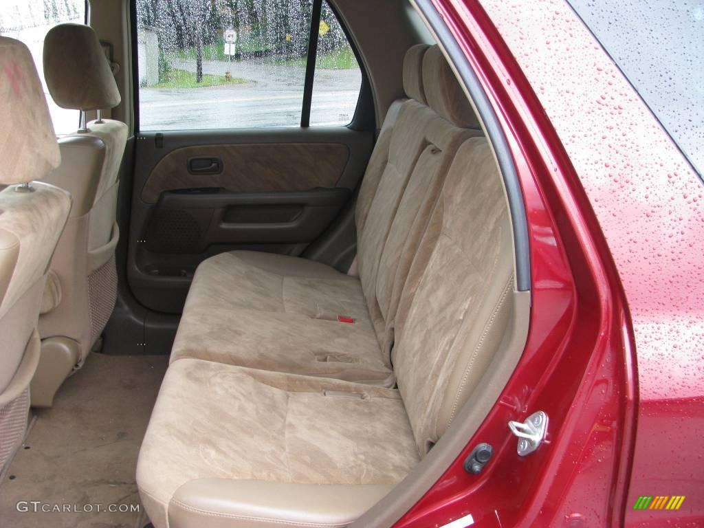 2003 CR-V EX 4WD - Chianti Red Pearl / Saddle photo #7
