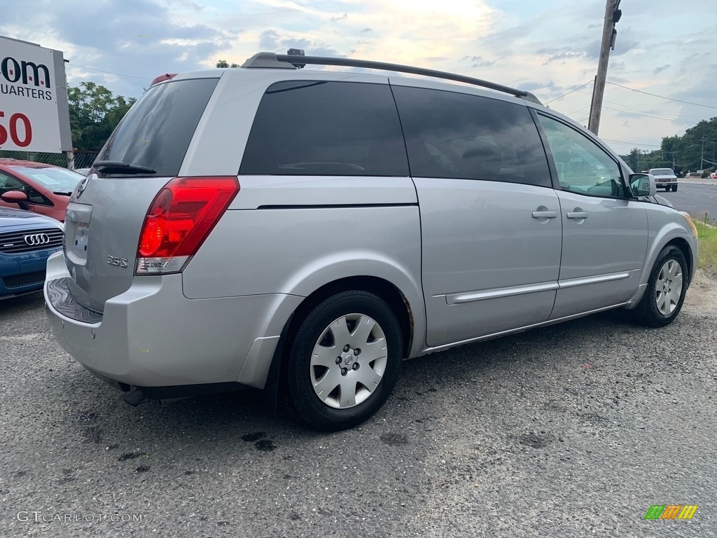 2005 Quest 3.5 S - Silver Mist Metallic / Gray photo #3