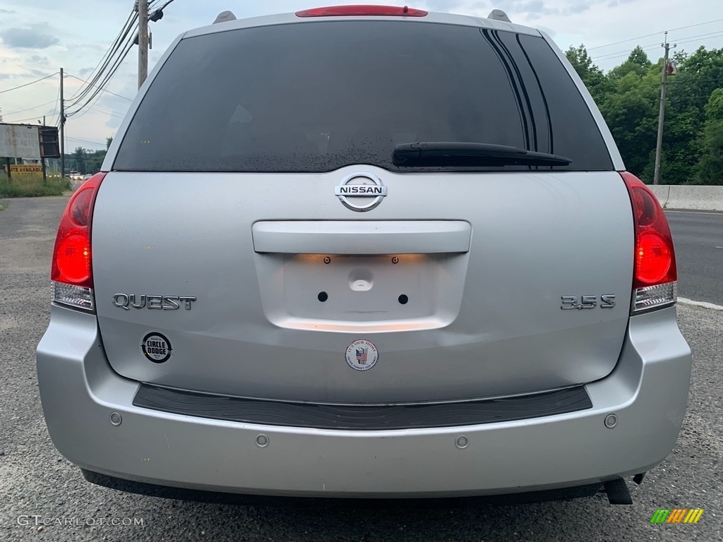 2005 Quest 3.5 S - Silver Mist Metallic / Gray photo #4