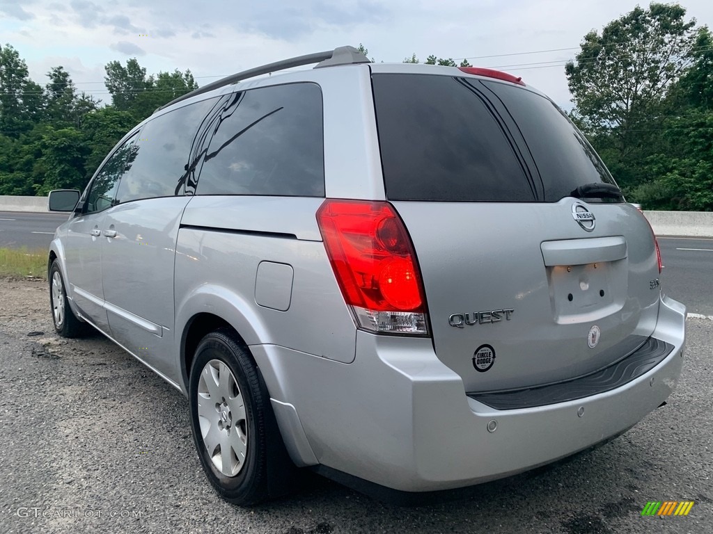 2005 Quest 3.5 S - Silver Mist Metallic / Gray photo #5