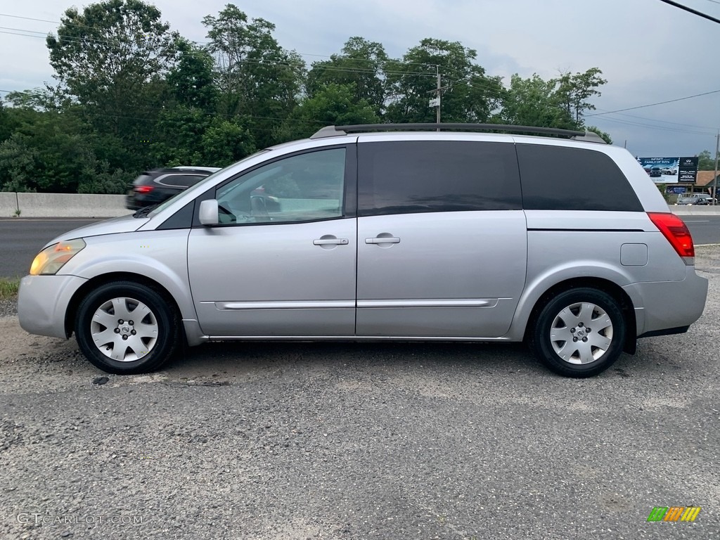 2005 Quest 3.5 S - Silver Mist Metallic / Gray photo #6