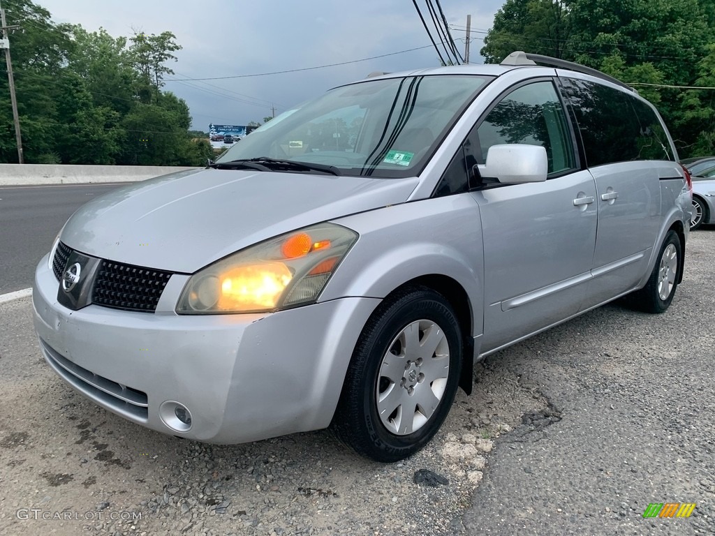 2005 Quest 3.5 S - Silver Mist Metallic / Gray photo #11