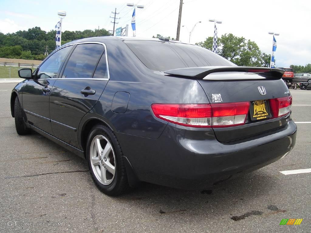 2004 Accord EX Sedan - Graphite Pearl / Gray photo #3