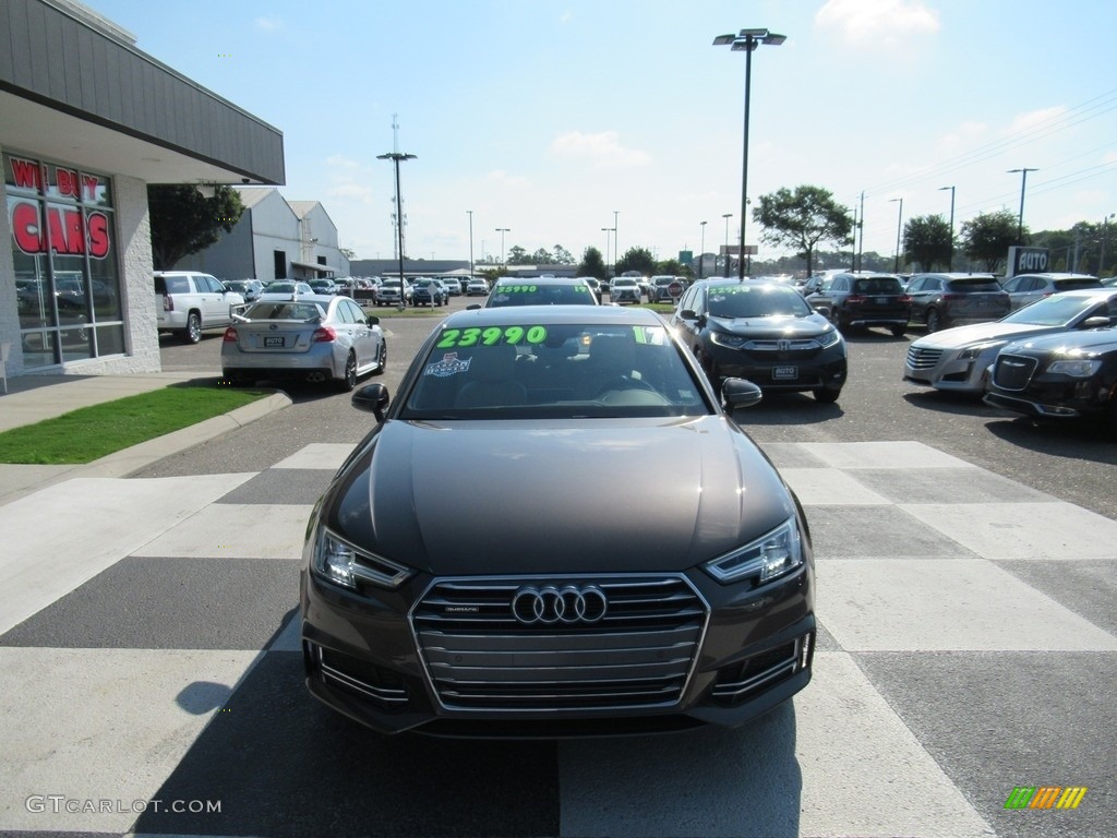 2017 A4 2.0T Premium Plus quattro - Argus Brown Metallic / Atlas Beige photo #2