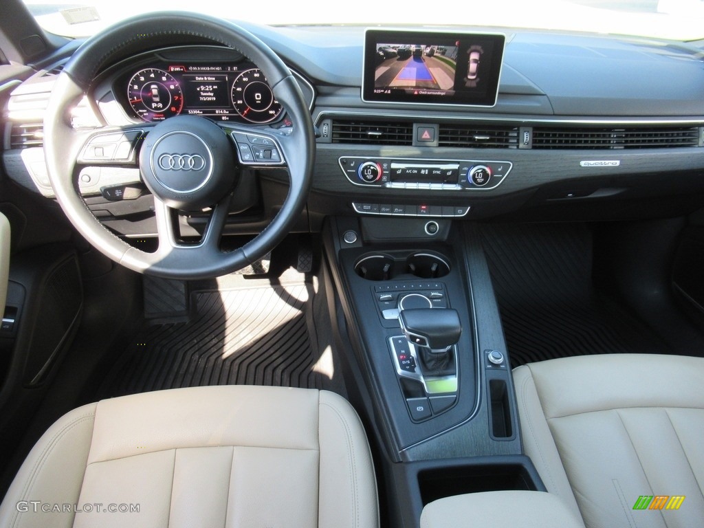2017 A4 2.0T Premium Plus quattro - Argus Brown Metallic / Atlas Beige photo #15