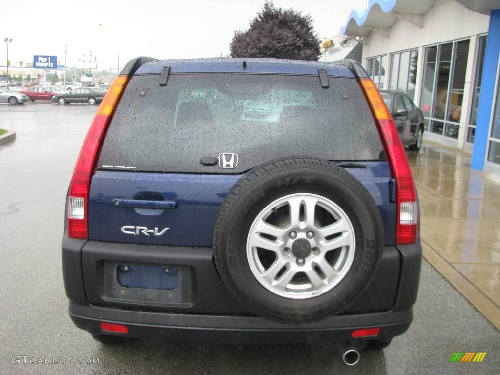 2003 CR-V EX 4WD - Eternal Blue Pearl / Black photo #5