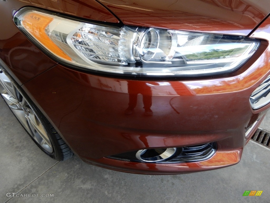 2016 Fusion Titanium AWD - Bronze Fire Metallic / Charcoal Black photo #2