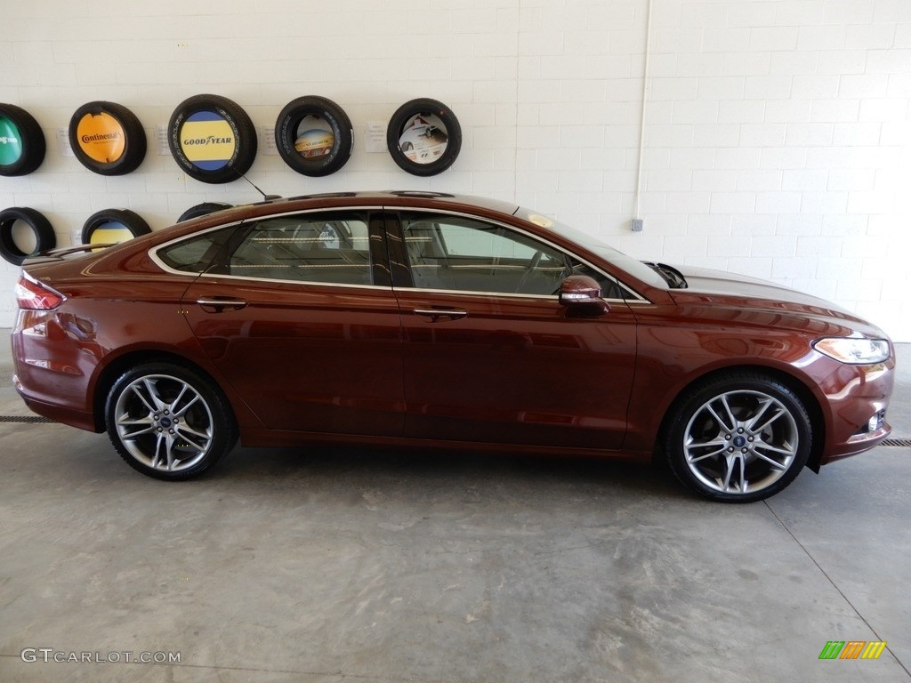 2016 Fusion Titanium AWD - Bronze Fire Metallic / Charcoal Black photo #3
