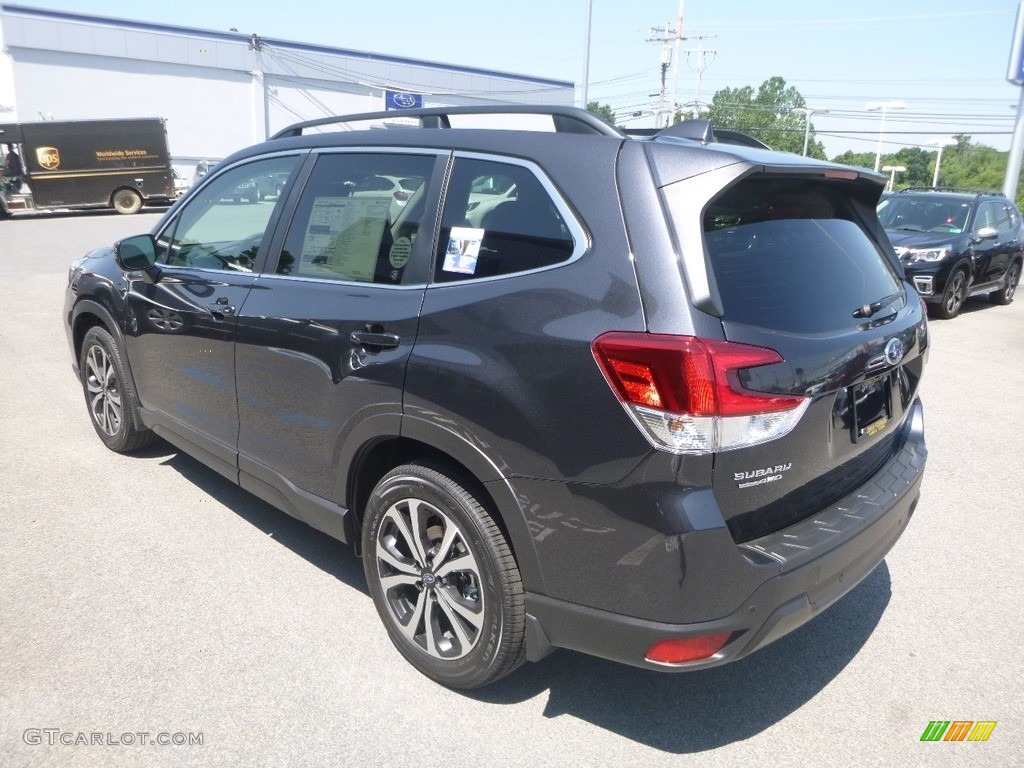 2019 Forester 2.5i Limited - Dark Gray Metallic / Black photo #6