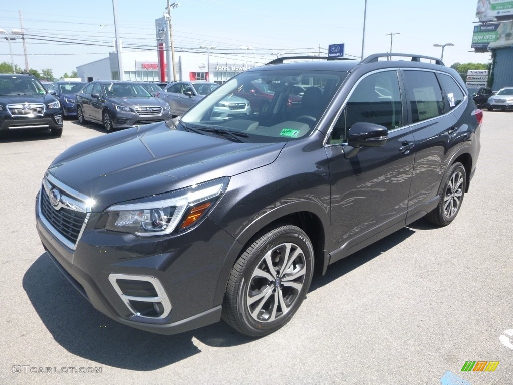 Dark Gray Metallic 2019 Subaru Forester 2.5i Limited Exterior Photo #134135573