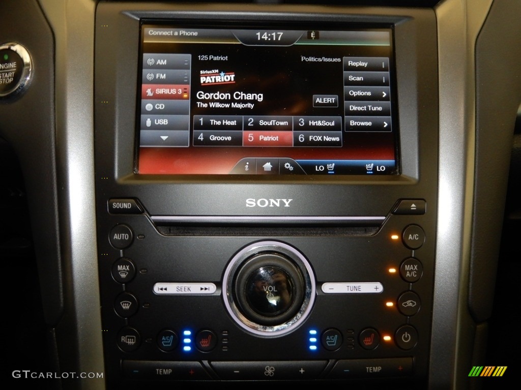 2016 Fusion Titanium AWD - Bronze Fire Metallic / Charcoal Black photo #24