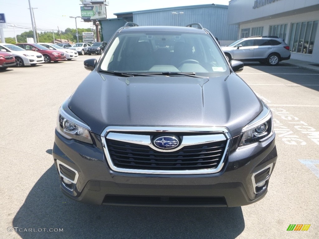 2019 Forester 2.5i Limited - Dark Gray Metallic / Black photo #9