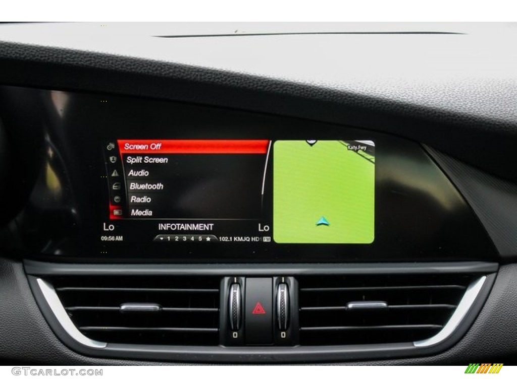 2017 Giulia Ti RWD - Vesuvio Gray Metallic / Black photo #28