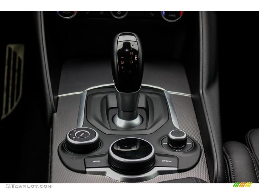 2017 Giulia Ti RWD - Vesuvio Gray Metallic / Black photo #30