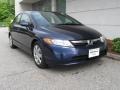 2008 Royal Blue Pearl Honda Civic LX Sedan  photo #1