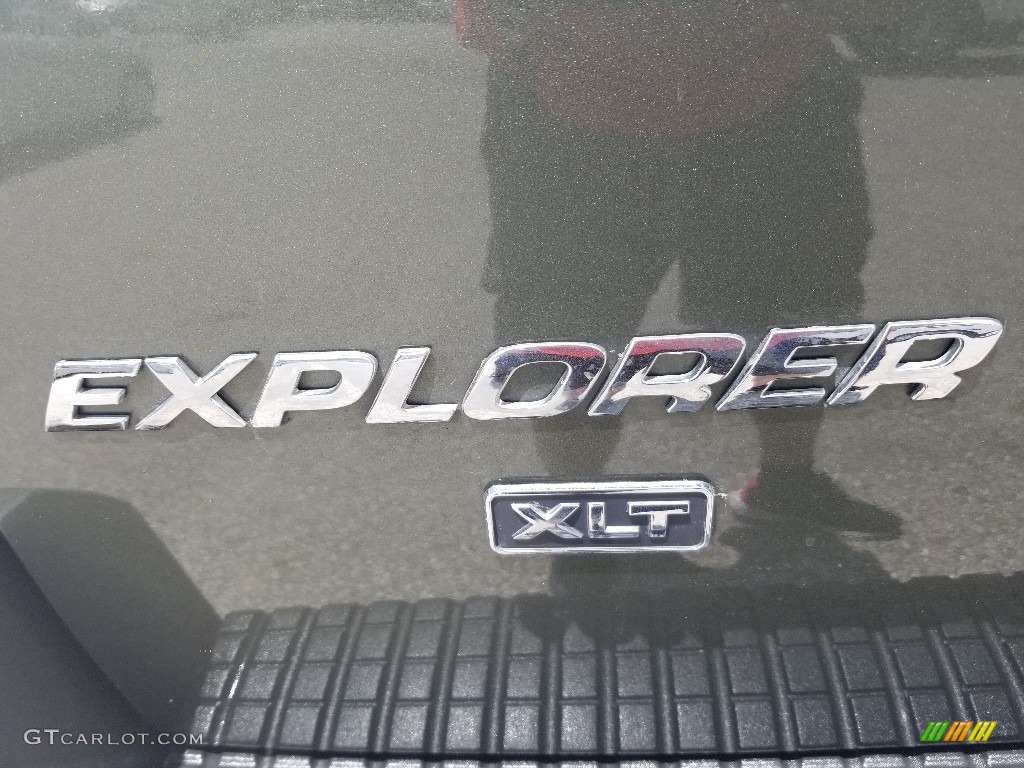 2003 Explorer XLT 4x4 - Aspen Green Metallic / Graphite Grey photo #22