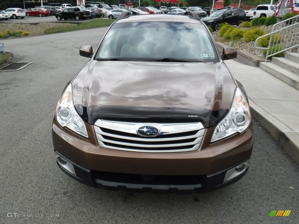 2011 Outback 2.5i Premium Wagon - Caramel Bronze Pearl / Warm Ivory photo #4