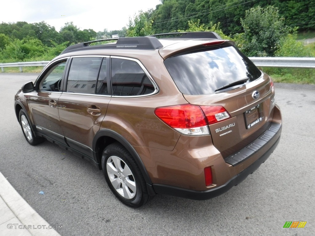 2011 Outback 2.5i Premium Wagon - Caramel Bronze Pearl / Warm Ivory photo #7
