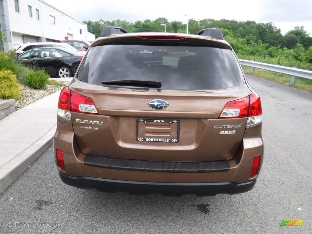 2011 Outback 2.5i Premium Wagon - Caramel Bronze Pearl / Warm Ivory photo #8