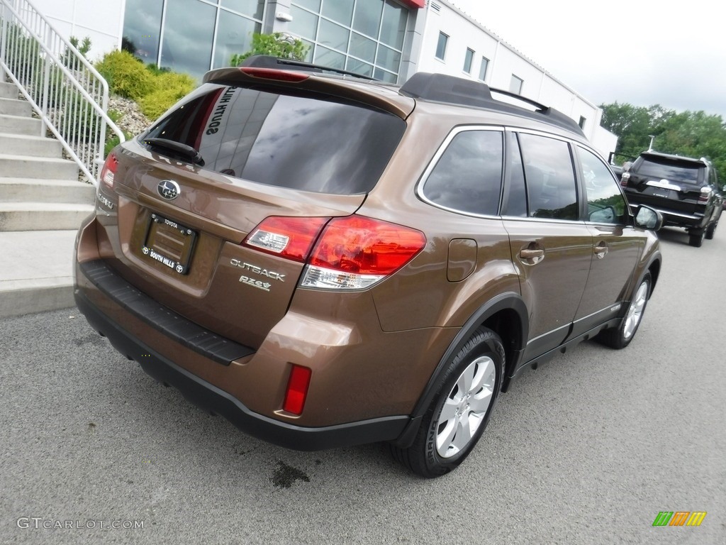 2011 Outback 2.5i Premium Wagon - Caramel Bronze Pearl / Warm Ivory photo #9