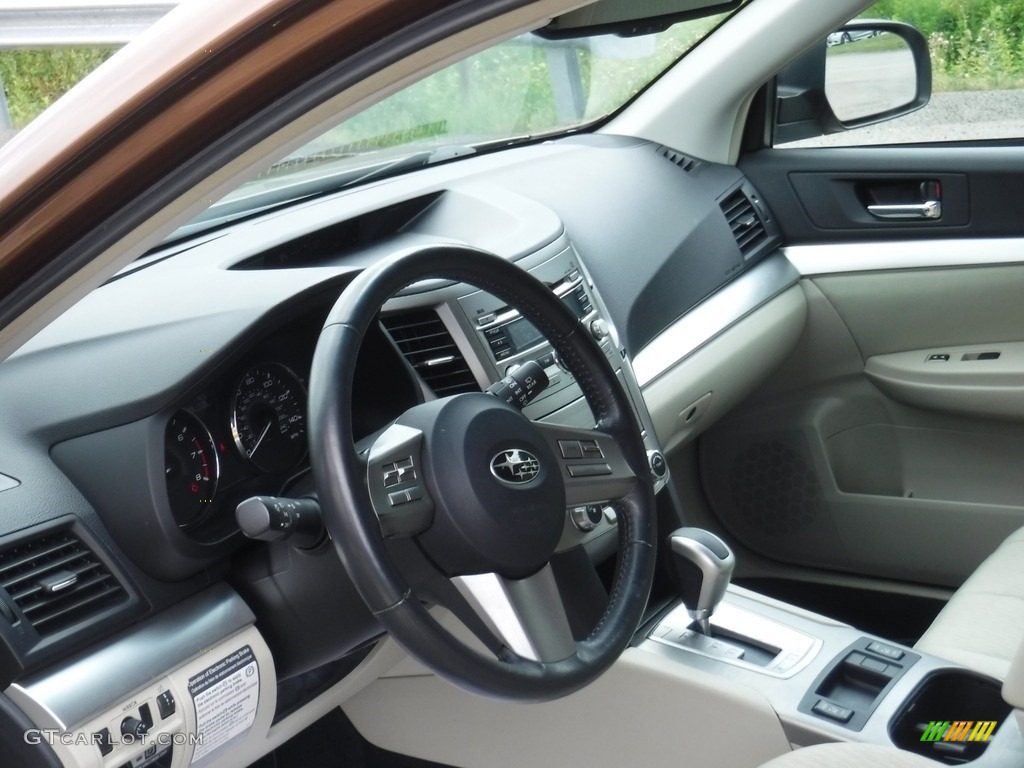 2011 Outback 2.5i Premium Wagon - Caramel Bronze Pearl / Warm Ivory photo #12