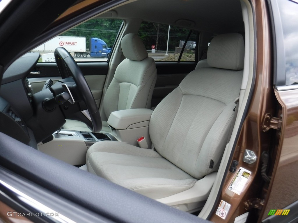2011 Outback 2.5i Premium Wagon - Caramel Bronze Pearl / Warm Ivory photo #13