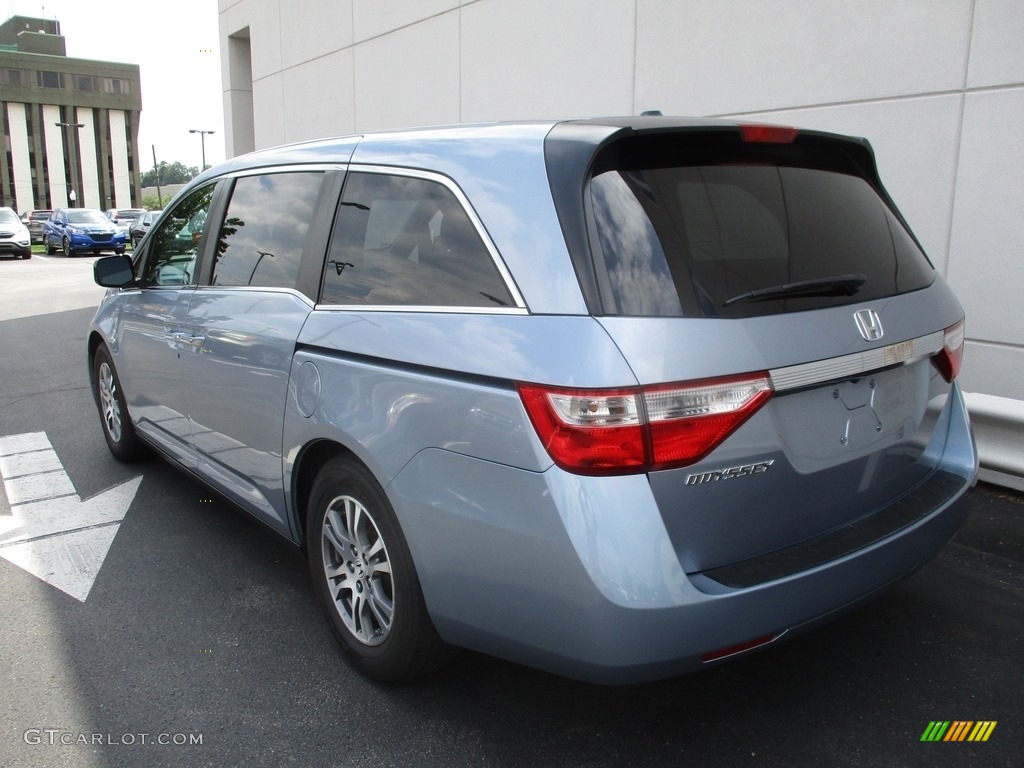 2011 Odyssey EX-L - Celestial Blue Metallic / Gray photo #3