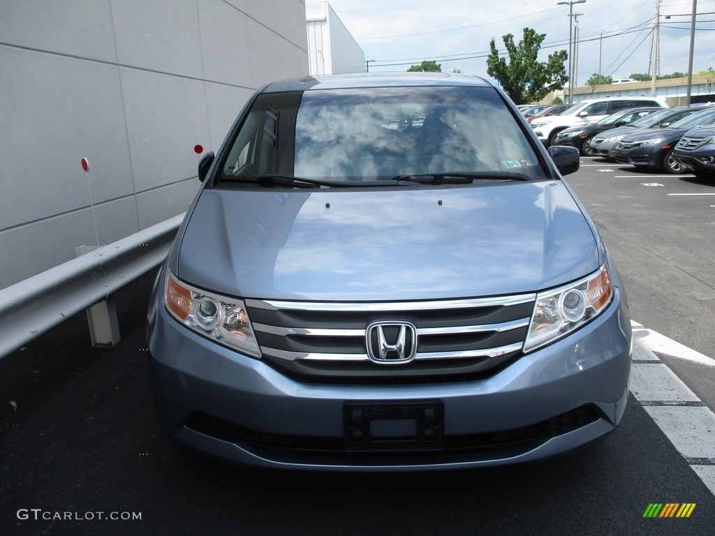 2011 Odyssey EX-L - Celestial Blue Metallic / Gray photo #8